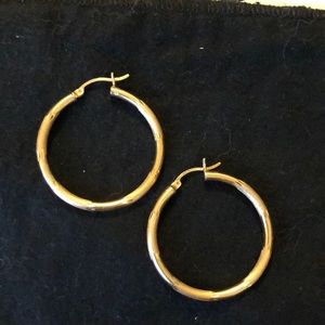 14k Gold Hoop Earrings